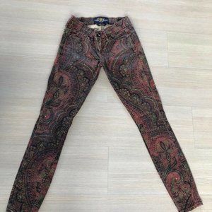 Lucky Brand Womens Jean 00/24 Earth Rusty Charlie